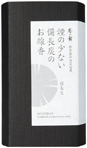 カメヤマ 葵乃舞 煙の少ない備長炭のお線香 約130g カメヤマ 葵乃舞 煙の少ない備長炭のお線香 約130g