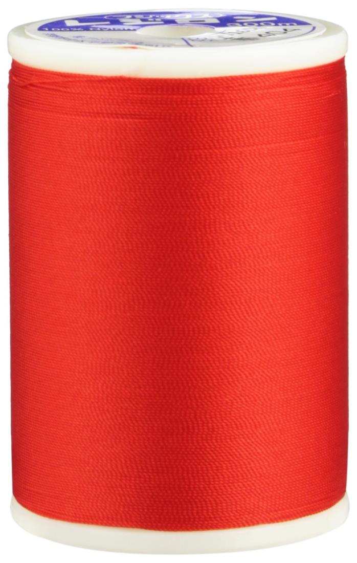 FUJIX フジックス レジロン ニット ・ 伸縮性 布地 専用 ミシン糸 300m 太さ 50番 col.404 赤
