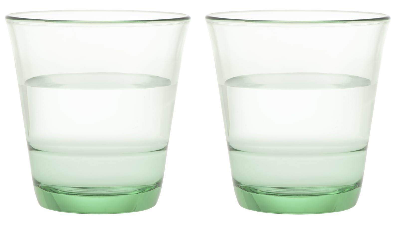 東洋佐々木ガラス フリーグラス スパッシュ リーフグリーン 210ml 2個セット 日本製 食洗機対応 割れにくい ガラスコップ グラス コップ 業務用グラス P-52103HS-GG-JAN