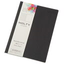 能率 NOLTY ノルティ ノート A5 アシンメトリー 6.0mm罫 ドット方眼 ブラック NTBNT1101