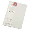 能率 NOLTY ノルティ ノート B6 6.0mm横罫 グレー NTBNT2302