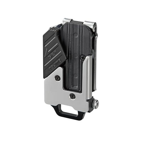 タジマ セフシステム セフホルダー胴ベルト用 金属 左用 SF-MLHLD 樹脂製に比べ強度は3倍以上(当社テス..