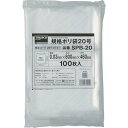 TRUSCO(トラスコ) 規格ポリ袋11号 縦300X横200Xt0.03 100枚入 透明 SPB-11(3)