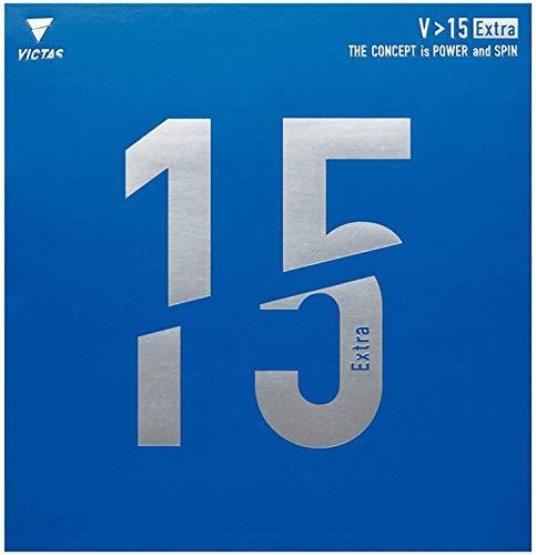 ヴィクタス(VICTAS) 卓球 裏ソフトラバー V15 エキストラ 020461 レッド MAXサイズ
