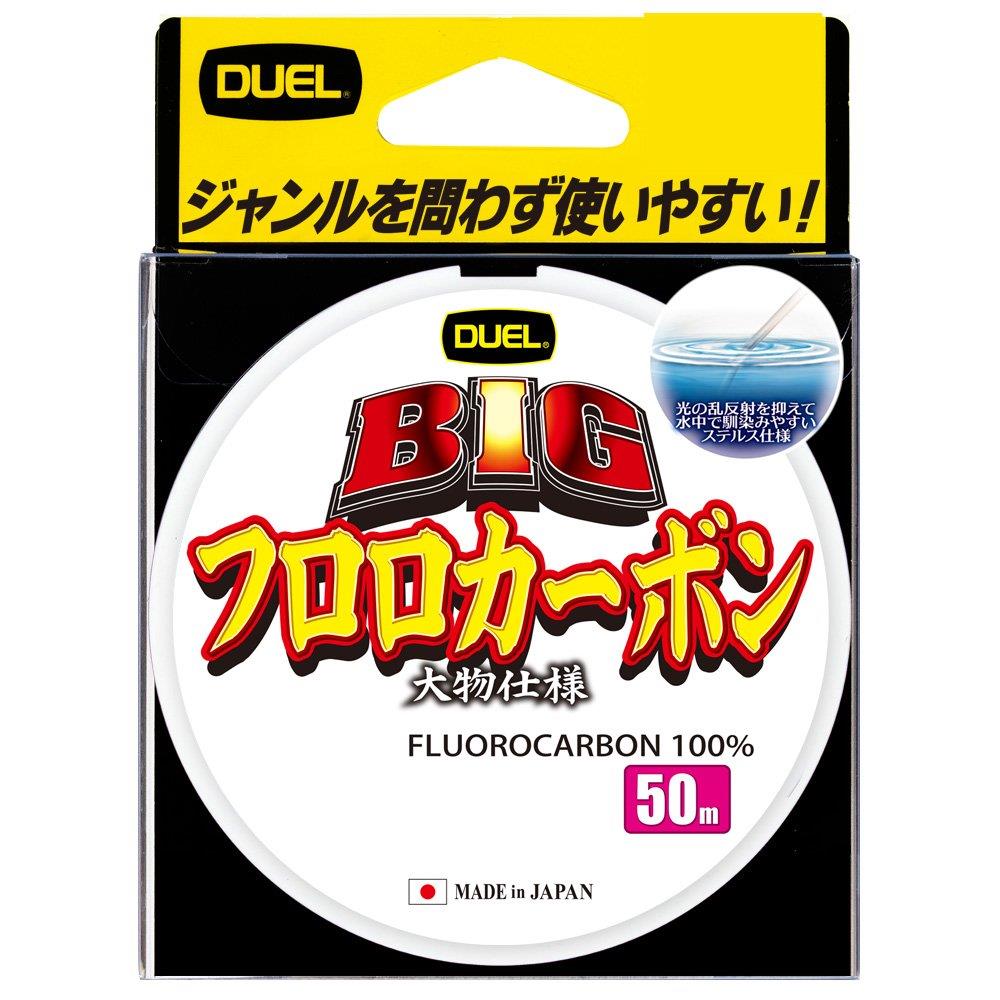 DUEL(デュエル) フロロライン 1.5号 BIG フロロカーボン 50m 1.5号 クリアー H3822