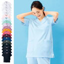マルチジャケット スクラブ【ストレッチ 透け防止 白衣 医療 ナース 看護師 病院 制服 ユニフォーム 女性 レディース 大きいサイズ 吸汗速乾 UVカット ナースリー 人気 おすすめ】2300