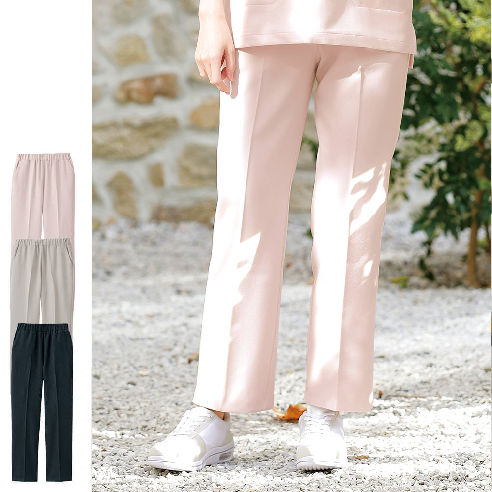 【12/30限定ポイント最大10倍！】ウールライク杢調ストレッチスクラブパンツ（男女兼用）【医療 ナース 看護 白衣 女性 男性 人気 おすすめ】 2891