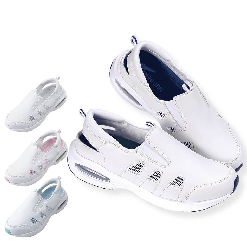 ナースシューズ パーフェクトエアプラス(サイドホール)【ナースシューズ 疲れにくい 看護師 介護士 靴 メッシュ 靴 ナースリー 人気 おすすめ】13037