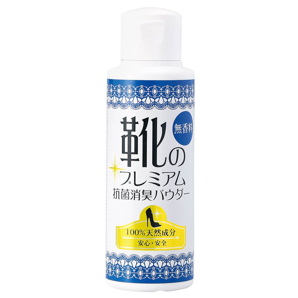 (2004)MDお墨付き！靴のニオイに効果抜群！音を立てずにパパっと使える抗菌消臭パウダー100%天然成分を使用した抗菌消臭パウダーです。ふりかけるだけ！音を立てずにパパっと消臭。湿気や水分と反応し、履きながら目立たなくなりニオイもサヨウナ...