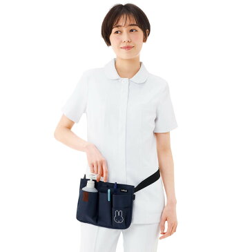 15857 ミッフィー エプロンバッグ【ナース 小物 グッズ 看護 医療 ウエストポーチ】