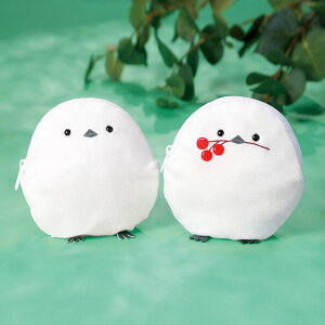 ポケットの中で飼えちゃうふわふわシマエナガポーチ【ナース 小物 グッズ ぬいぐるみ かわいい シマエナガ 定期入れ パスケース 看護 医療 人気 おすすめ】16687◆