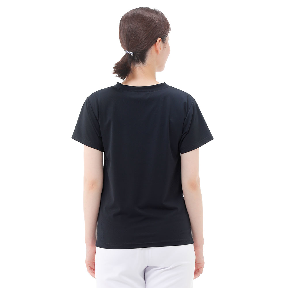 【30日限定!ポイント最大10倍】接触冷感スクラブインナーCOOL(半袖/男女兼用）【医...