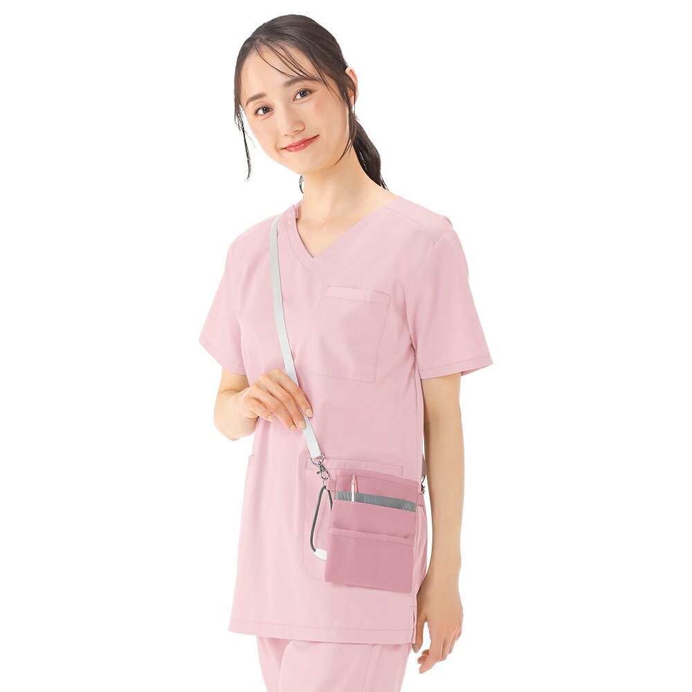 きれい色やわらか腰ポケットペンケース【ナース グッズ 看護師 訪問介護 医師 保育 看護 医療 ナースリー ペンケース シンプル くすみカラー 多機能 ポーチ 人気 おすすめ】 17205 kokohaku-10015117 ナースリー/白衣ナースシューズ サンプル画像3