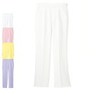 ユミカツラ ナーシングセミフレアパンツ(YK2866) 【エステ ユニフォーム 制服 上品 おしゃれ医療 ナース 看護 白衣 女性 ナースリー 人気 おすすめ】 YK2866