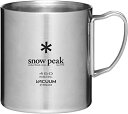 スノーピーク(snow peak) ステンレス真空マグ 450 MG-214 キャンプ アウトドア