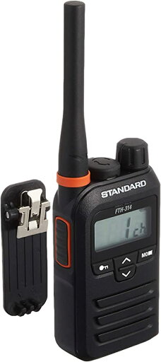 スタンダード 中継器対応特定小電力トランシーバー FTH-314 黒 スタンダード 中継器対応特定小電力トランシーバー FTH-314 黒
