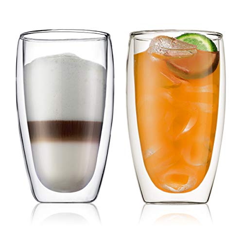 BODUM ボダム PAVINA パヴィーナ ダブルウォール グラス 450ml 2個セット 正規品 4560-10