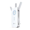 TP-Link WiFi 無線LAN 中継器 RE450/A 11ac 1300 450Mbps ハイパワー コンセント直挿し ブリッジ APモード付き メーカー保証3年