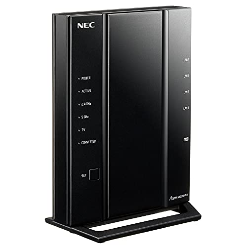 NEC 無線LAN WiFi ルーター Wi-Fi5 (11ac) / WG2600HS Atermシリーズ 4ストリーム (5GHz帯 / 2.4GHz帯) ‎‎PA-WG2600HS iPhone 13 / 12 / iPhone SE(第二世代