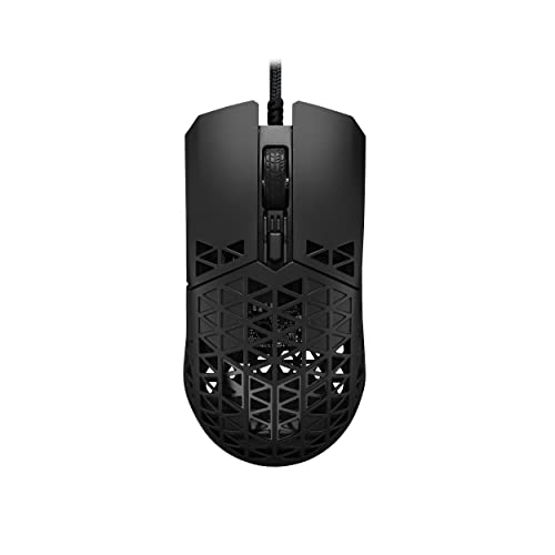 ASUS ゲーミングマウス TUF Gaming M4 Air 超軽量 47グラム 16,000dpi 6つのプログラム可能なボタン IPX6耐水性 抗菌 有線 国内正規品 black ASUS ゲーミングマウス TUF Gaming M4 Air 超軽量 47グラム 16,000dpi 6つのプログラム可能なボタン IPX6耐水性 抗菌 有線 国内正規品 black