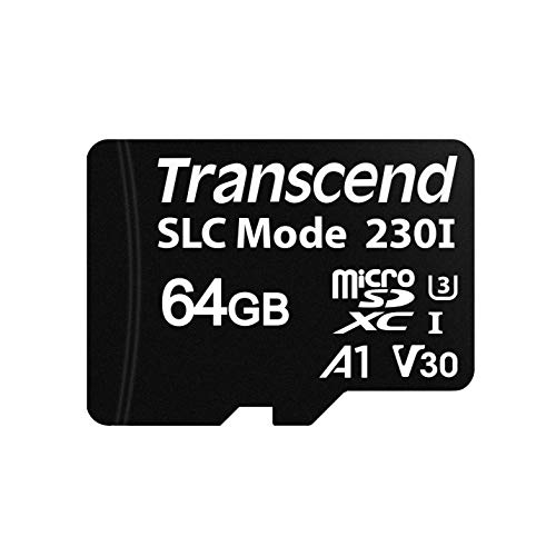 Transcend 業務用/産業用 組込向けmicro SDHCカード64GB Class10 温度拡張品 SLCモード 高耐久 3年保証 TS64GUSD230I