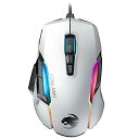 ROCCAT Kone AIMO Remastered RGBA スマートカスタマイズ ゲーミングマウス (光学式 Owl-Eye 16K, サイドボタン) ホワイト (国内正規品) ROC-11-820-WE