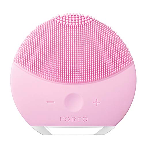 電動洗顔ブラシ FOREO LUNA mini 2 電動洗顔ブラシ シリコーン製 音波振動 パールピンク 1個