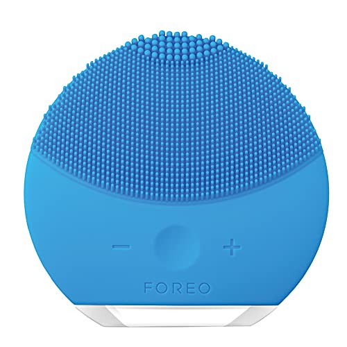 電動洗顔ブラシ FOREO LUNA mini 2 電動洗顔ブラシ シリコーン製 音波振動 アクアマリン 1個