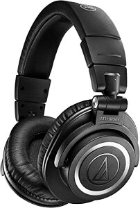 オーディオテクニカ ワイヤレスヘッドホン ATH-M50xBT2 45mm大口径ドライバー / Bluetooth5.0 aptX/AAC/LDAC/低遅延モード/ビームフォーミングマイク/Alexa/Fast Pair/有線接続対応 / 50時間再生