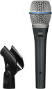 SHURE ボーカル用カーディオイド コンデンサーマイクロホン BETA87C-X 国内正規品