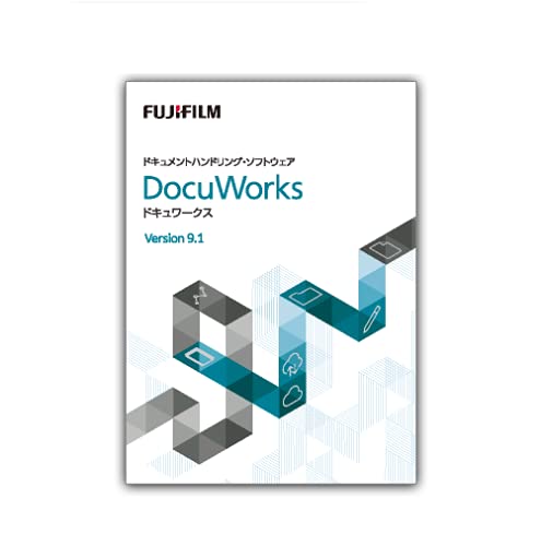 【限定1点　早い者勝ち】DocuWorks 9.1 アップグレード ライセンス認証版 (トレイ 2同梱)/ 5ライセンス