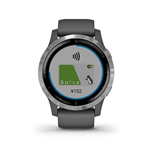 GARMIN vivoactive 4 Shadow Gray/Silver 010-02174-07 GARMIN vivoactive 4 Shadow Gray/Silver 010-02174-07