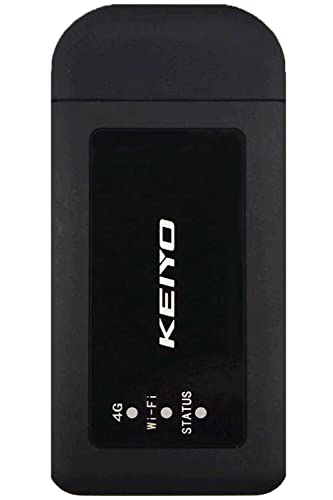 KEIYO 車載用wi-fiルーター 停車中でも利用可能 simフリー AN-S092