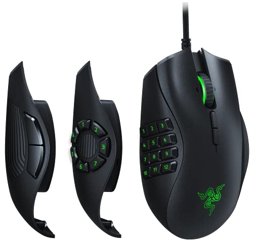 Razer Naga Trinity サイドボタンを2/7/12ボタンに付け替え可能 MMO/MOBAゲーミングマウス 日本正規代理店保証品 RZ01-02410100-R3M1