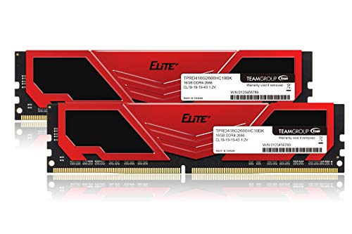 Team DDR4 2666Mhz PC4-21300 16GBx2 32GBkit fXNgbvp Elite Plus V[Y {Kۏ