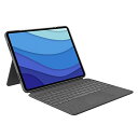 ロジクール Logicool iPad Pro 12.9インチ 第6世代 第5世代 対応 トラックパッド付き キーボード付きケース Combo Touch iK1275GRA 日本語キーボード スマートコネクタ 国内正規品 2年間メーカー保証 オックス