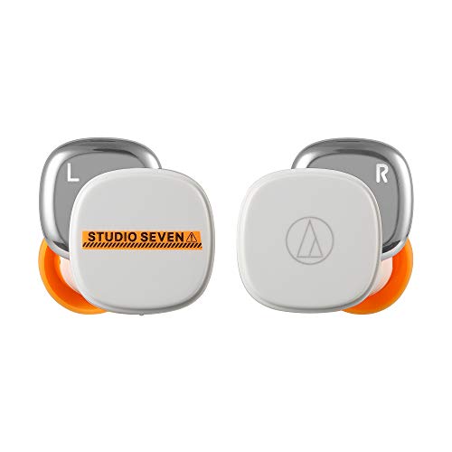 Audio Technica 完全ワイヤレスイヤホン/STUDIO SEVEN コラボモデル/ATH-SQ1TW SVN WH 小型