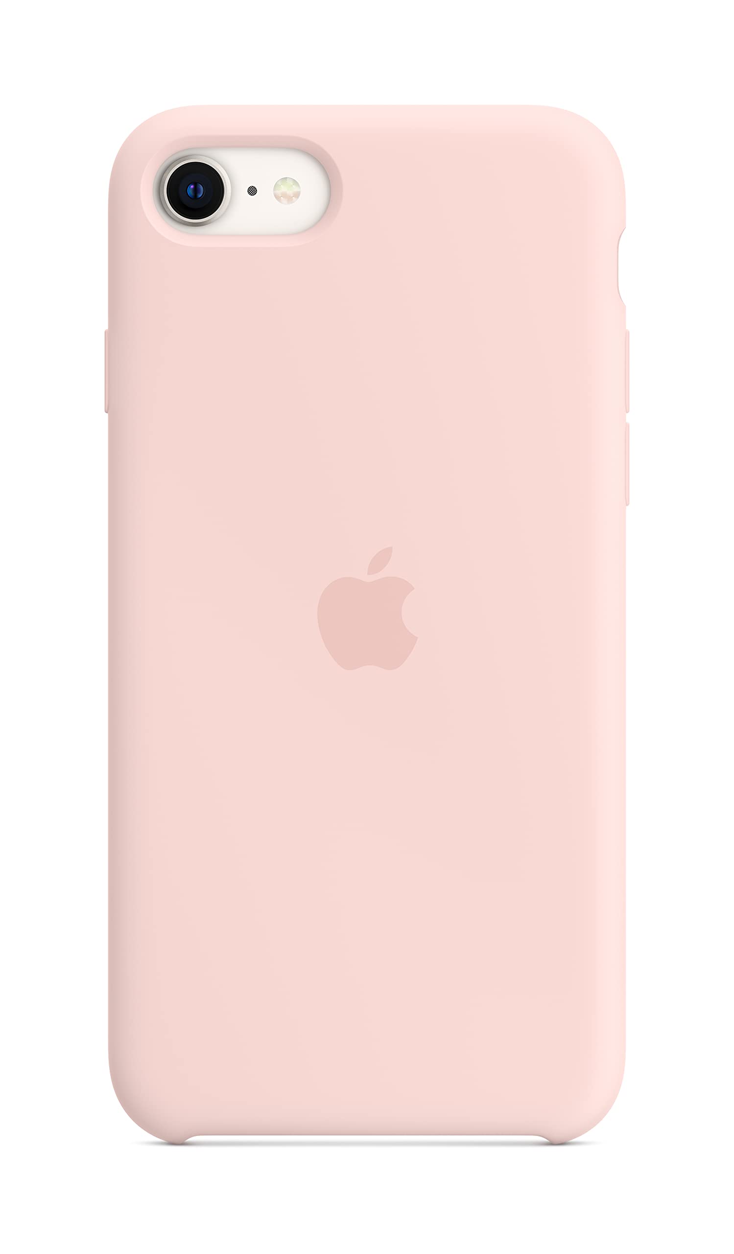 Apple シリコーンケース (iPhone SE用) - チョークピンク