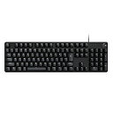 Logicool G ロジクール G ゲーミングキーボード G413 フルサイズ 有線 タクタイル スイッチ メカニカル キーボード 日本語配列 G413SE 国内正規品(2)