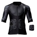 MTG SIXPAD HOME GYM専用 (シックスパッド ホームジム専用) パワースーツ(Powersuit) トップのみ 男性用 LLサイズ 専用コントローラー付属 メーカー純正品 ブラック