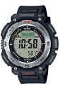 電波腕時計 プロトレック カシオ 腕時計 国内正規品 クライマーライン 電波ソーラー バイオマスプラスチック 採用 PRW-3400-1JF メンズ ブラック