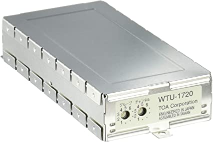TOA ワイヤレスチューナーユニット(チャンネル増設用) WTU-1720