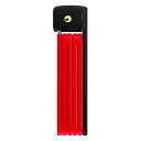 ABUS(アブス) ブレードロック ボルドーライト BORDO LITE SH 6055 85cm セキュリティレベル7 レッド 日本正規品/2年保証