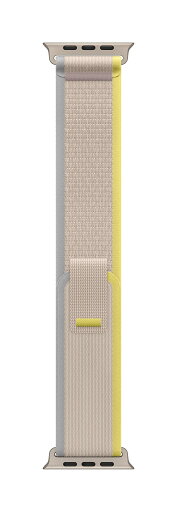 Apple Watch 49mmケース用イエロー/ベージュトレイルループ - M/L Apple Watch 49mmケース用イエロー/ベージュトレイルループ - M/L