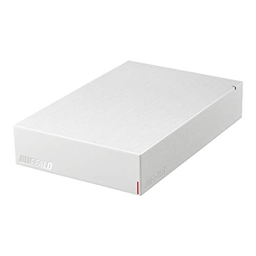 バッファロー USB3.2(Gen.1)対応外付けHDD 4TB ホワイト HD-LE4U3-WB バッファロー USB3.2(Gen.1)対応外付けHDD 4TB ホワイト HD-LE4U3-WB