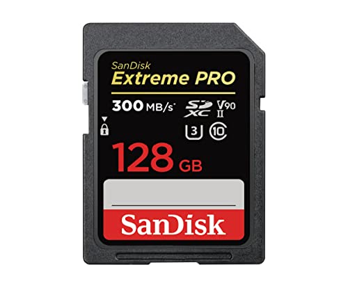 TfBXN Ki SDJ[h 128GB SDXC Class10 UHS-II V90 ǎő300MB/s SanDisk Extreme PRO SDSDXDK-128G-GHJIN VpbP[W