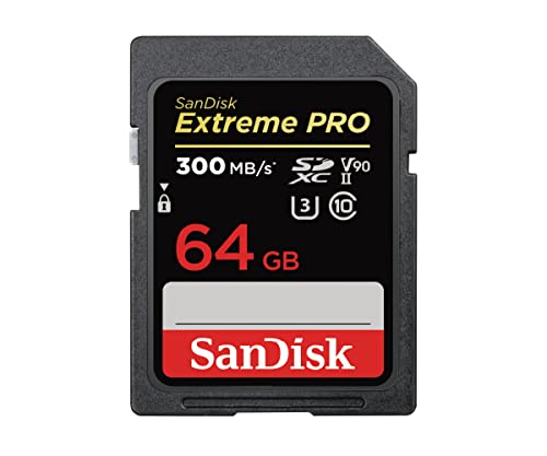 TfBXN Ki SDJ[h 64GB SDXC Class10 UHS-II V90 ǎő300MB/s SanDisk Extreme PRO SDSDXDK-064G-GHJIN VpbP[W