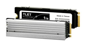 ǥ륤ȥ졼ǥ(TLET) PS5ưǧ ҡȥ ¢SSD 1TB PCle Gen4x4 M.2 2280TLD-M7A01T4