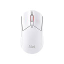 HyperX Pulsefire Haste 2ワイヤレスゲーミングマウス ゲーマー向け 超軽量61グラム 高精度 ホワイト 2年保証 6N0A9AA(2)
