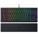 Razer レイザー Ornata V3 Tenkeyless JP 心地良いクリック感のメカ メンブレンスイッチ搭載テンキーレス薄型有線キーボード ロープロフ...